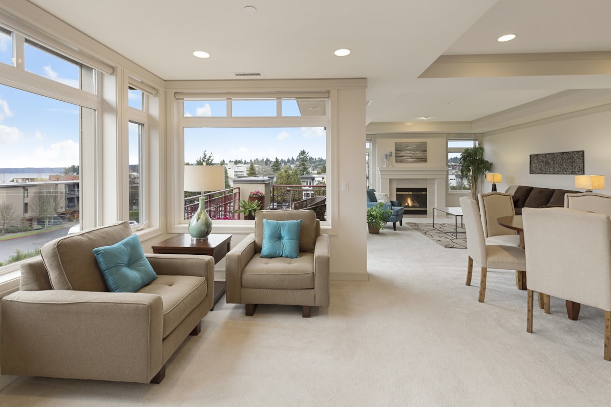 Modern living room interior